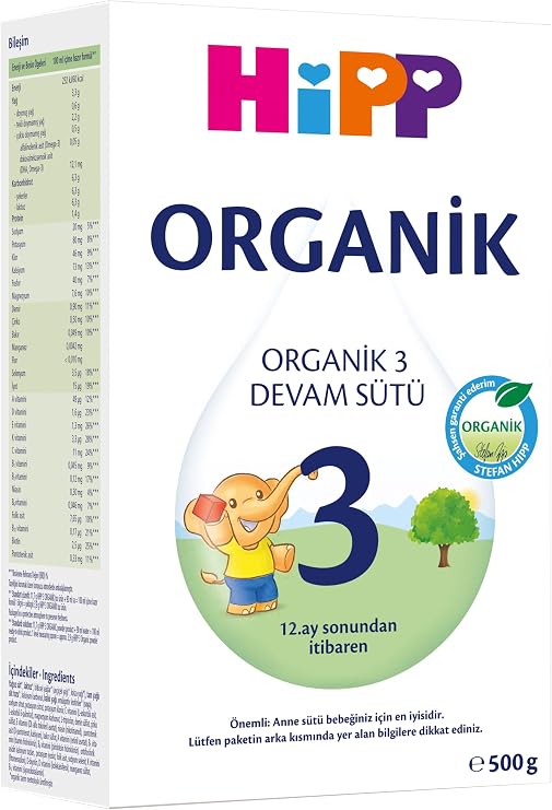 HiPP 3 Organik 3 Devam Sütü
