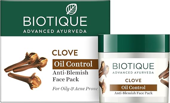 Bio Clove Purifying Anti-Blemish Face Pack For Oily and Acne Prone Skin