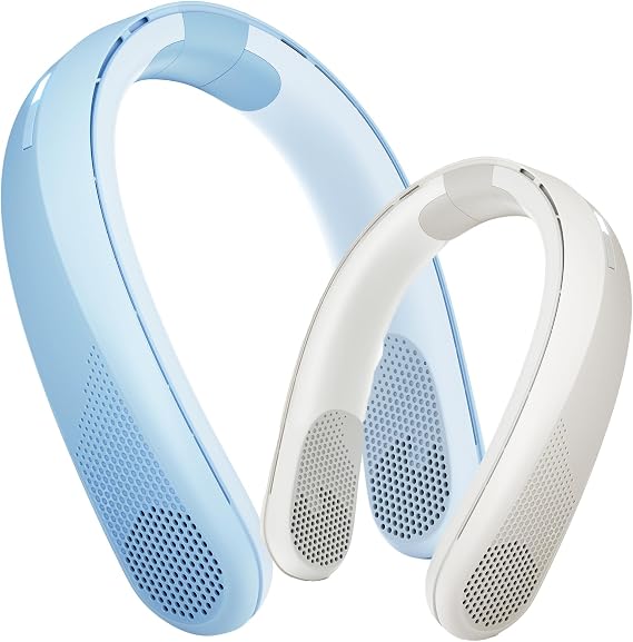 RANVOO Neck fan (Blue+Ivory)