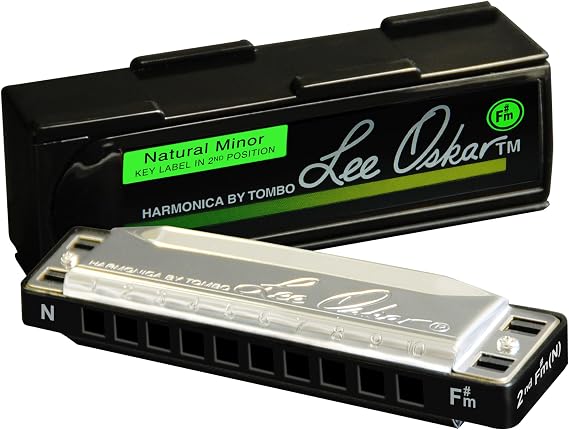 Lee Oskar Harmonic Minor Harmonica - Key of F#