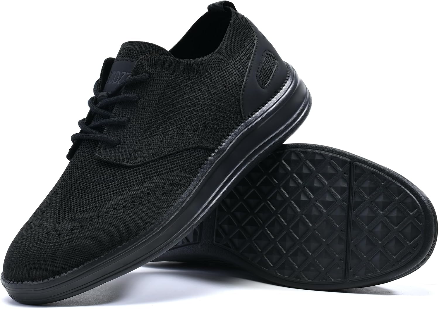 Mens Casual Dress Shoes Loafers Walking Sneakers Mesh Breathable Comfortable Lightweight Tennis Sneakers Fashion Lace Up Oxfords Business Shoes Soft Sole Zapatos