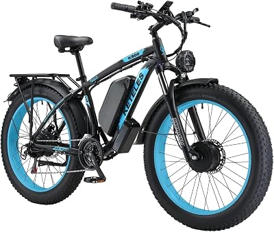 1500W Electric Mountain Bike,48V18A Removable Battery,35MPH Adult Electric Bike,20 Inch Fat Tire Retro Electric Bike,7Speed,Suspension Fork,Hydraulic Brake System