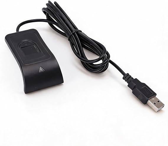 USB Fingerprint Reader with 360 Touch Biometric Scanner