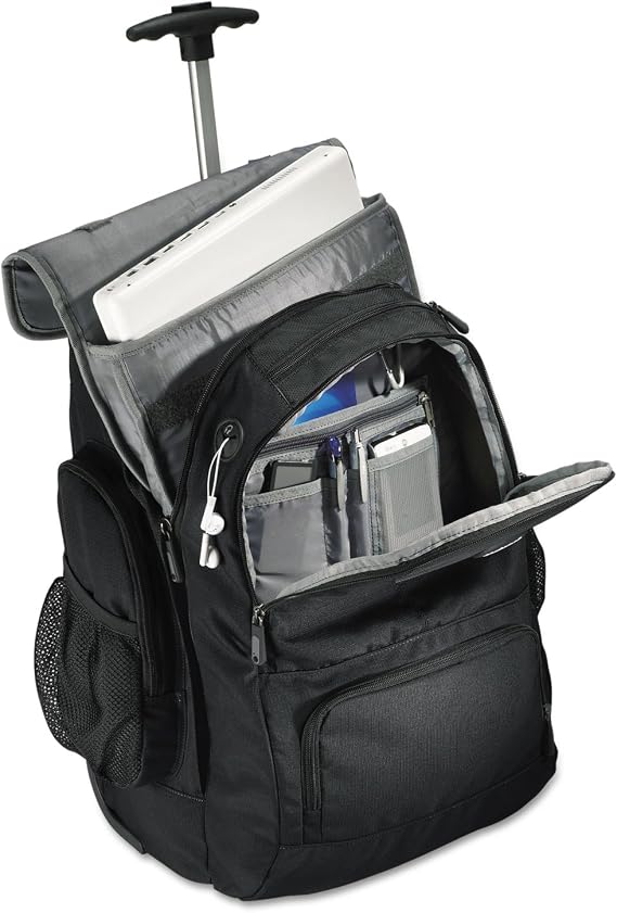 Samsonite 178961053 Rolling Backpack 14 x 8 x 21 Black/Charcoal