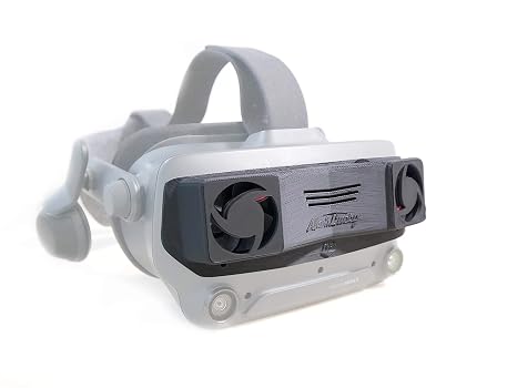 Cooling,Radiator fan for Valve Index-Extend the life of Valve Index-Designed and 3D Printed VR games headset with USB