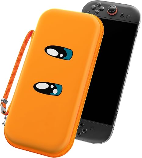 ivoler Carrying Case for Nintendo Switch 2 Model(2025), Orange