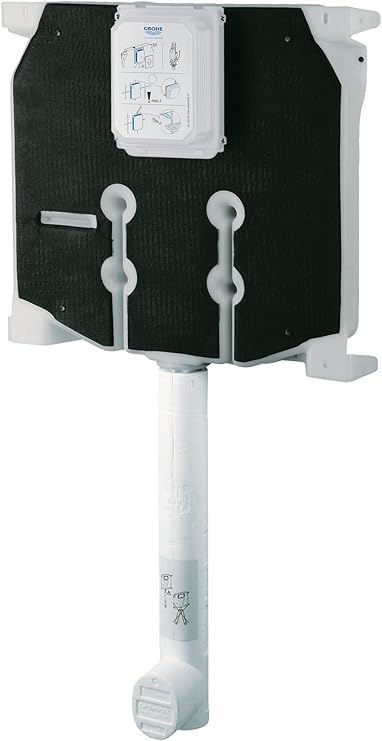 GROHE 38863000 Skate DF WC Flushing Cistern Wall Plate - Alpine White