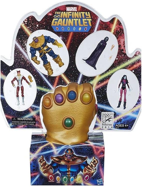 2014 SDCC Exclusive Infinity Gauntlet Set Hasbro Marvel Universe Comic Con