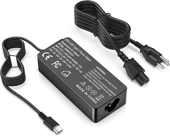 VJYUIJAY 65W 45W USB C Laptop Charger for All TypeC/USB-C Chromebook Laptop