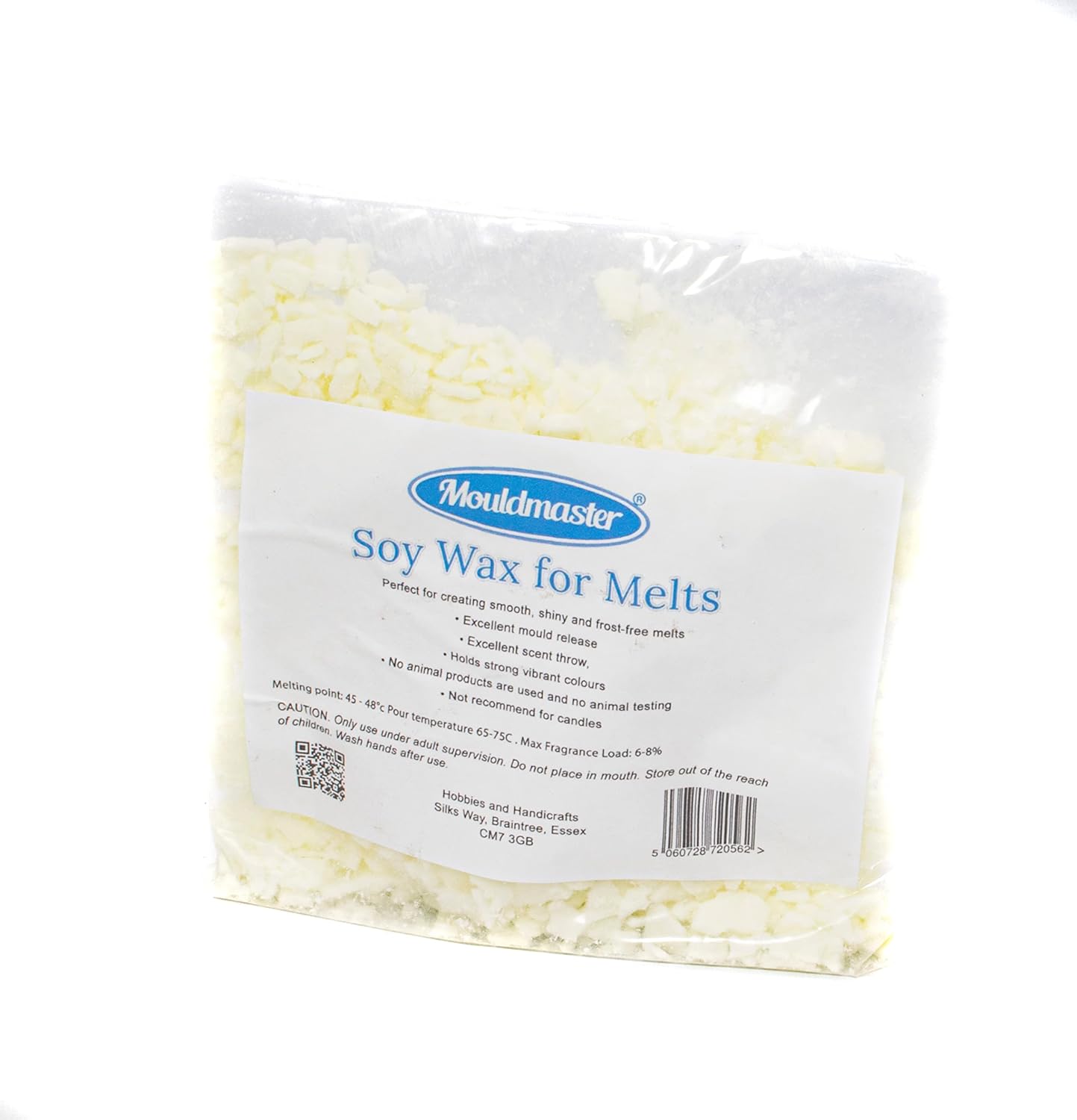 Mouldmaster Soy Wax for Melts 250g, White