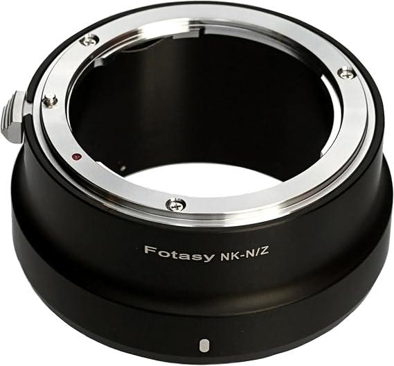 Fotasy Nikkor F Mount Lens to Z Mount Adapter, FTZ Mount Adapter, Nikkor F Z Adapter, F to Z Adapter, Compatible with Nikon Z Mount Mirrorless Camera Z 30 Z 50 Z 5 Z 6 Z 7 Z 6II Z 7II z fc Z 9