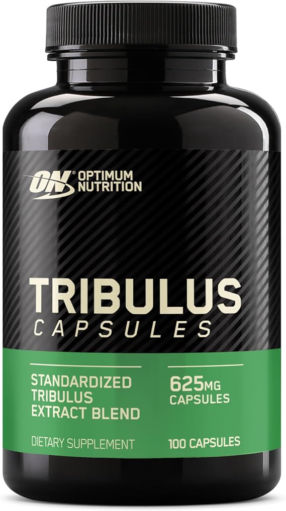 Optimum Nutrition Tribulus Extract Blend Capsules, 100 Ct | 625 mg Tribulus Extract & Powder Blend per 2-Capsule Serving, Tribulus Terrestris Support, Easy-to-Swallow Capsules