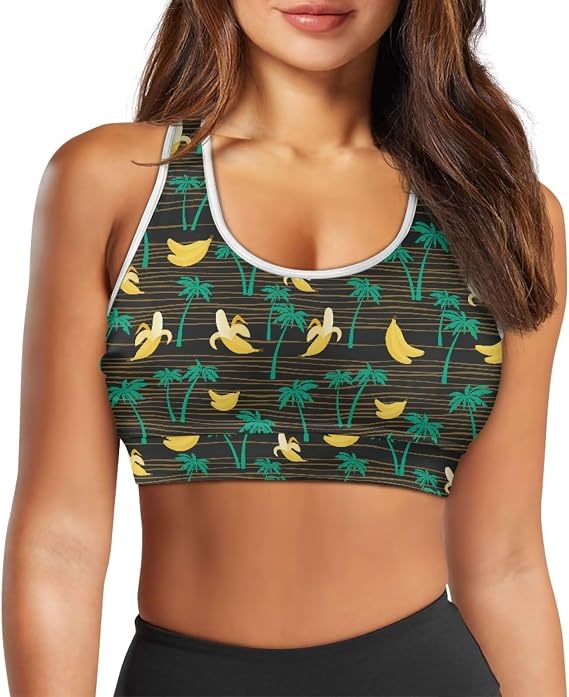 Women Sports Bra Push Up Underwear Fitness Yoga Tank Crop Top Bras Back Cell Phone Pocket Comfort Athletic Bra