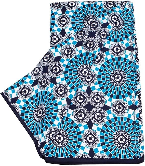 HollandaisWax African Fabric 6 Yard Printed Wax Cloth African Ankara Fabric DIY Party Dress 24CTFS1529