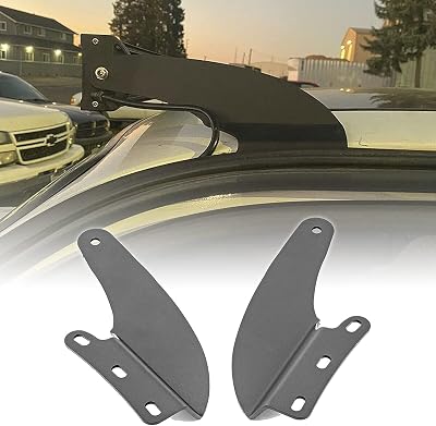 Dasen Upper Roof Mount Brackets Kit for 42 Curved LED Light Bar Compatible with Toyota Tacoma 1995-2004, Fit 4Runner 1995-2002