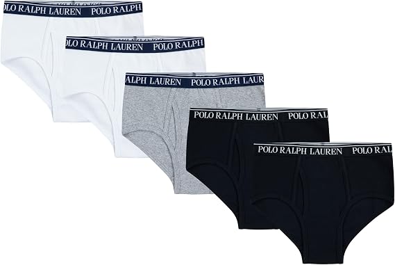 POLO RALPH LAUREN Boys' Multi-pack Cotton Briefs