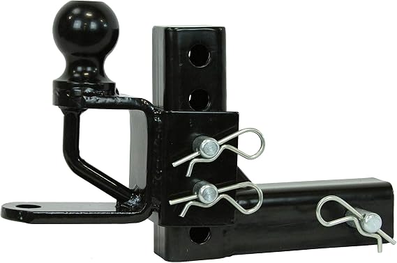 ATV TEK, TMPADJ-1, Elite Series Adjustable Trailer Towing Hitch