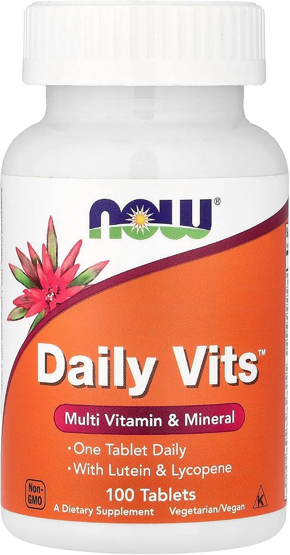 Daily Vits Multi Now Foods 100 Tabs
