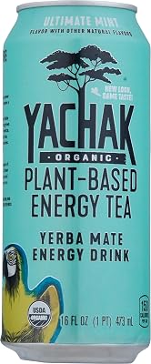 Yachak Organic Organic Ultimate Mint Yerba Mate Energy Drink, 16 FZ