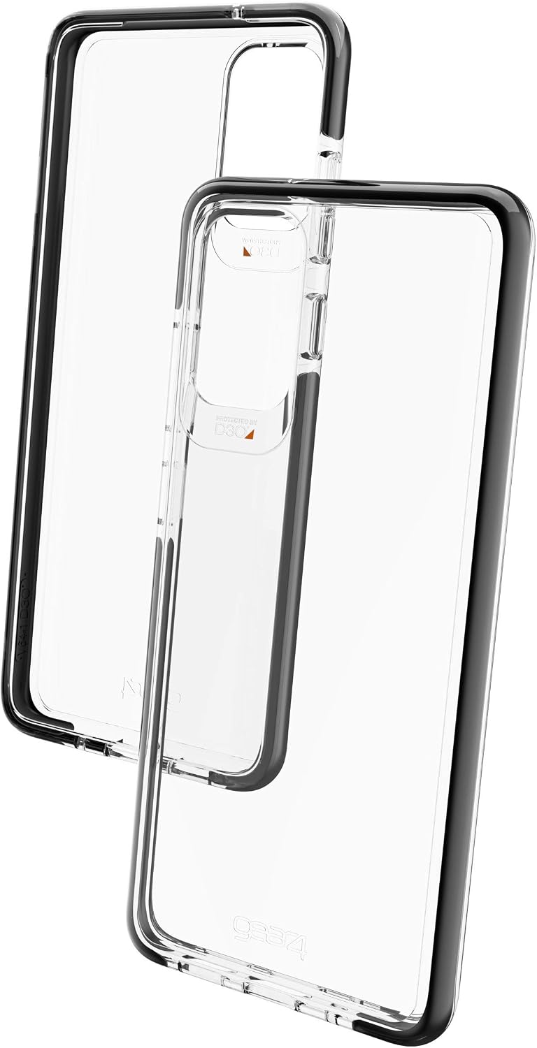 Gear4 ZAGG Piccadilly Designed for Samsung Galaxy S20 Case, Advanced Impact Protection by D3O - Black