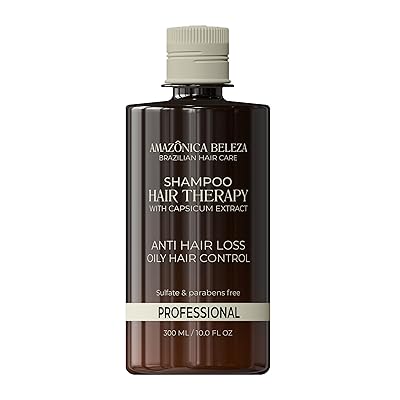 AMAZONICA BELEZA Hair Therapy Conditioner, Removes Oiliness Hair Loss and Promotes Growth Conditioner, Profesional Anti-Caida y Anti-Oliocidad 10 Oz