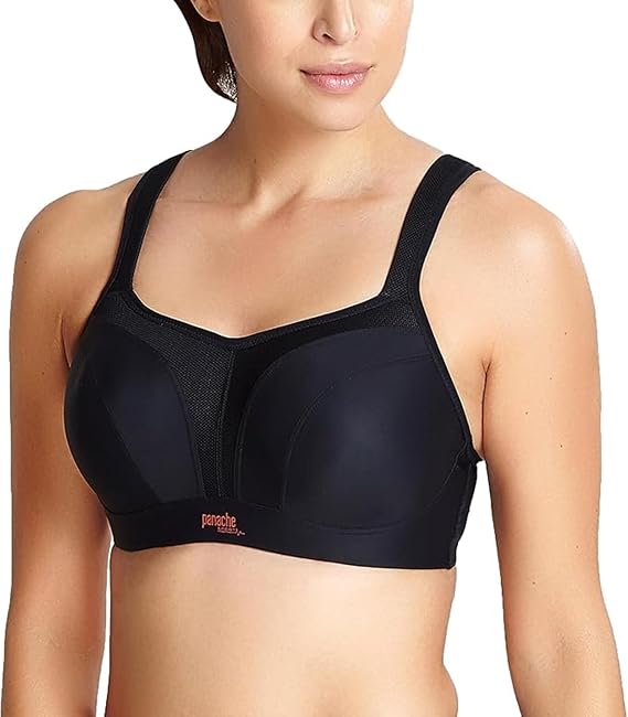 Panache Women's High Impact Underwire Sports Bra Max Support, Moisture Wicking, Heavy Duty Sports Bra for Women