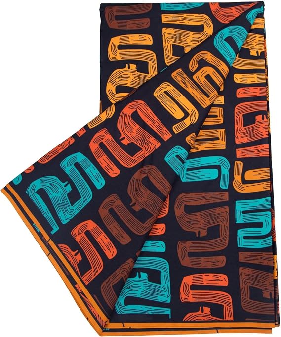 HollandaisWax African Fabric Wax Print Ankara Fabric Cloth Material for Crafts Sewing Clothes Polyester NEW66FP77