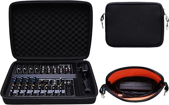 Case for Mackie Mix12FX/Behringer Xenyx 1202SFX 12-Channel Mixer