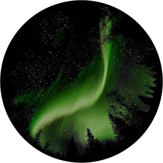 Slide Discs for Orzorz Star Projector Galaxy Night Light and POCOCO Galaxy Projector, HD Display Slide for Planetarium Projector or Constellation Projector (Green Aurora) (FBA-AD-FLP-GA)