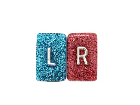 ASVP Shop X-Ray Markers Glitter Resin - Includes Adhesive Strips Your X-Ray Markers - Extra Strength - Reusable & Washable