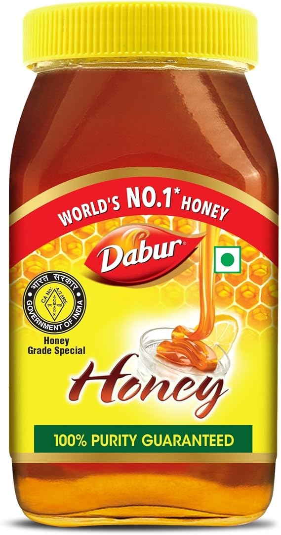 Dabur Honey - 500g | 100% Pure | World’s No.1 Honey Brand with No Sugar Adulteration