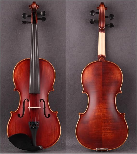 Violin W/Case Bow 4/4 3/4 1/2 1/4 1/8 Size Violin for Adults Student & Beginners Kit (Color : 1/4)