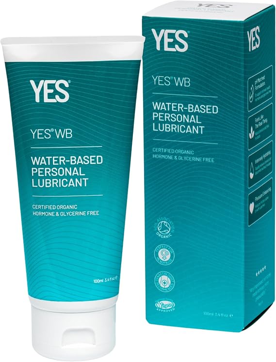YES® WB Water-Based Personal Lubricant 100ml | Organic | pH-Matched