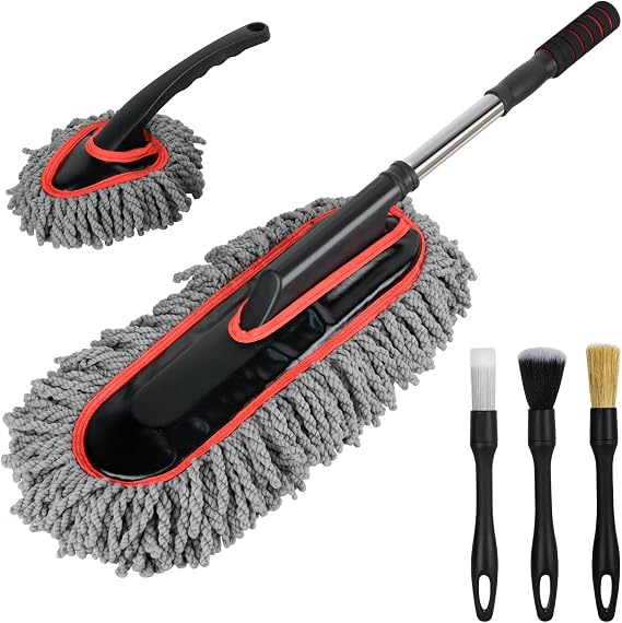 Car Duster Exterior Scratch Free,Microfiber Car Duster