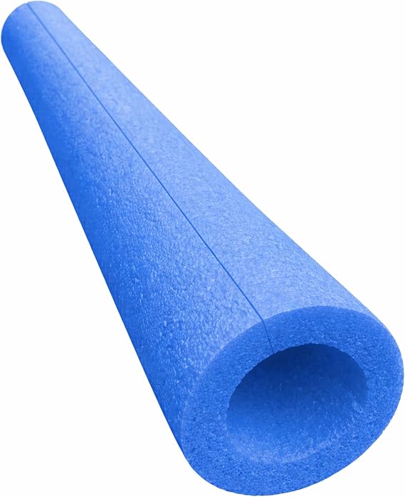 Large Diameter Pre-Slit Clamp Foam Protection - Blue