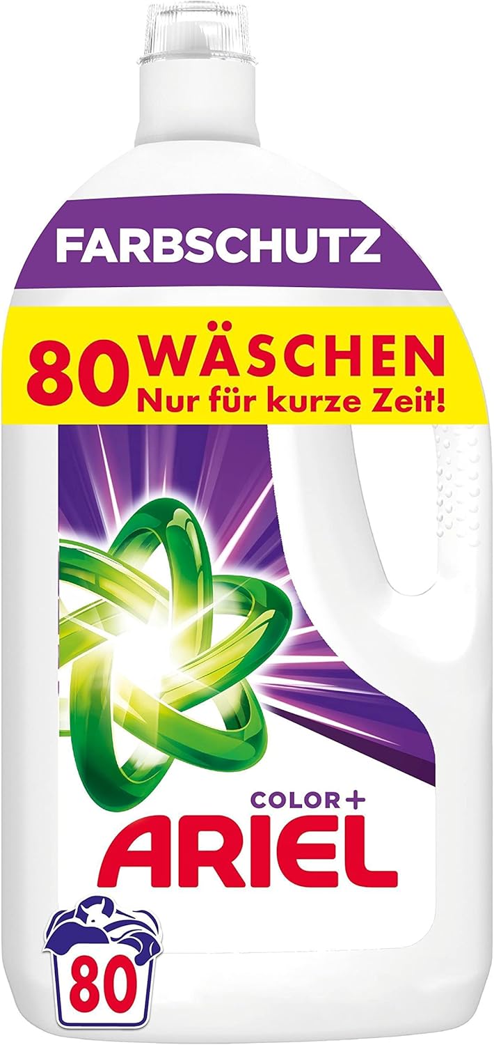 ariel liquid detergent 80 washes color protection excellent stain removal for the first wash even in colder temperatures protects colors