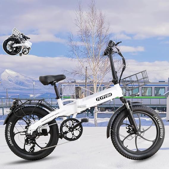 2024 Cool Electric Assisted Bicycle, Foldable, 20 Inch, Electric Folding Bicycle, For Public Roads, 20 Inches, No License Required, Assist Bicycle, Cheap, Folding Assisted Bicycle, Extra Thick Tire,
