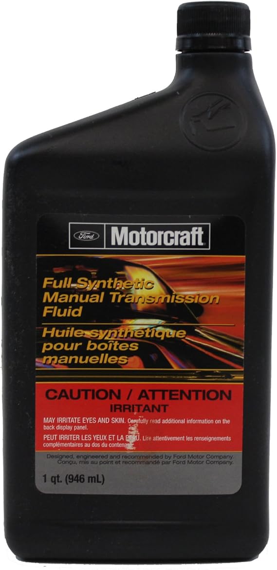 Ford Genuine Ford Fluid XT-M5-QS Full Synthetic Manual Transmission Fluid - 1 Quart , black
