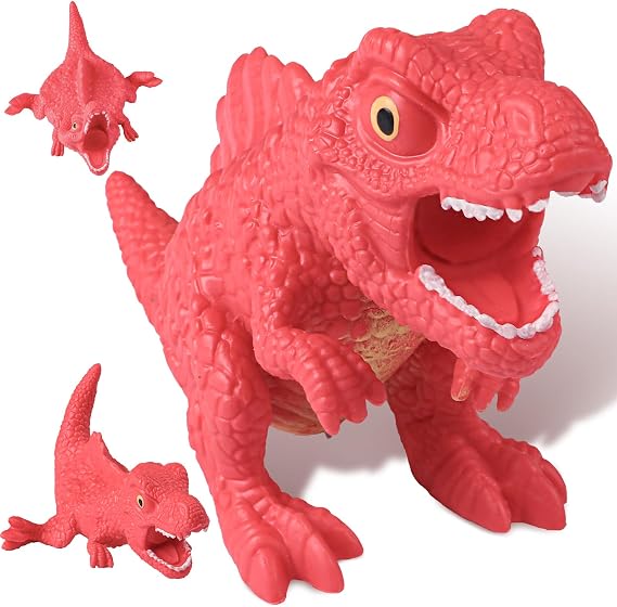 Dinosaur Squishy Itrex Stress Ball Red