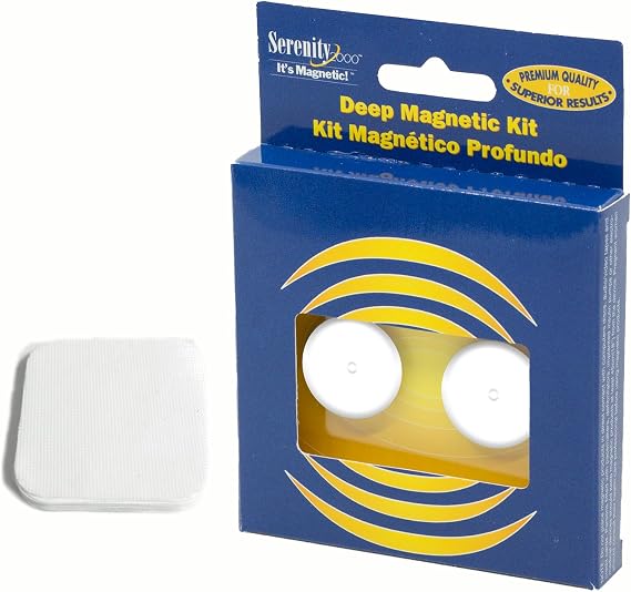 Serenity2000 Deep Magnetic Therapy Spot Magnet Kit with 2 Magnets