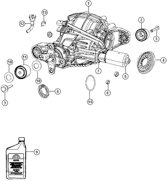 Mopar Performance 68083381AA Lubricant