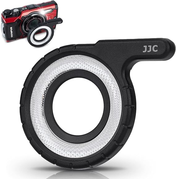 JJC LED Light Guide Ring for Olympus TG-7 TG-6 TG-5 TG-4 TG-3 TG-2 TG-1