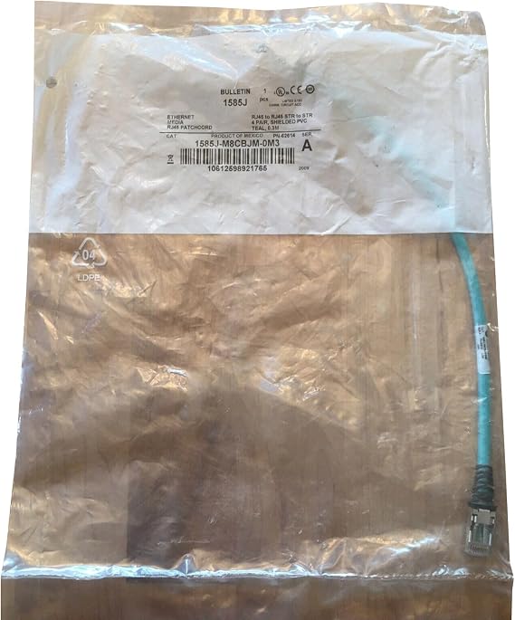 1585J-M8CBJM-0M3 PLC Module 1585JM8CBJM0M3 Sealed in Box
