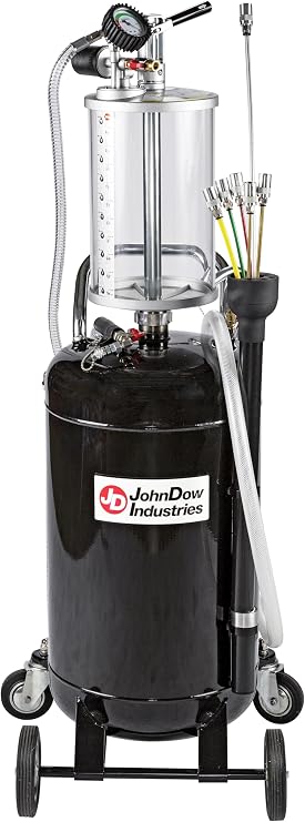 JohnDow JDI-20EV-B Steel 20-Gallon Fluid Evacuator W/Bowl