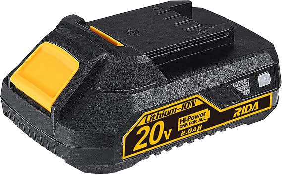 RIDA 20V Cordless Tool Battery Packs (20V 2.0Ah) Only Compatible 20V Power Tools