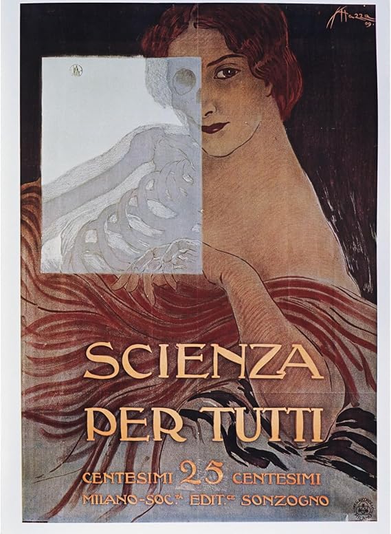 Poster Print Rolled - Scienza Per Tutti - 30x40 Inch Wall Decor Poster Art Print