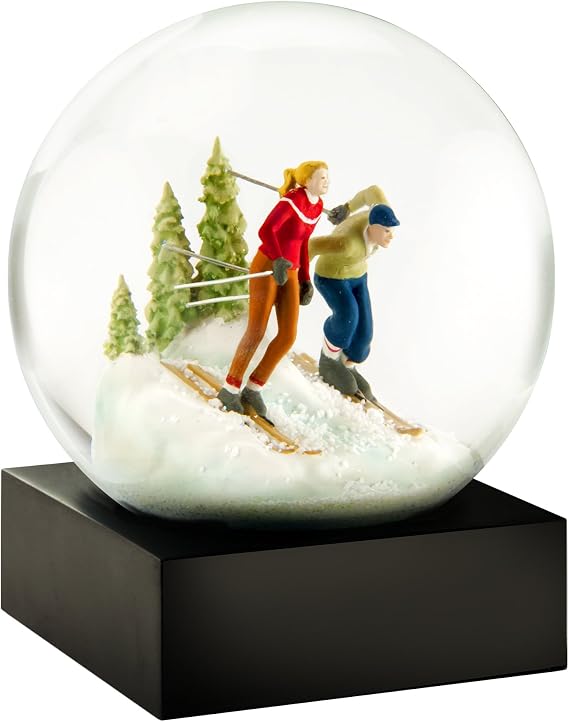 Skiers Snow Globe by CoolSnowGlobes