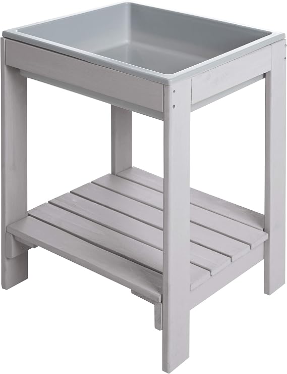 roba 456008GA Mini Cucina da Giardino per Bambini Children's Outdoor Table, Grey