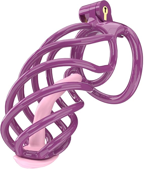 Men's Crotch Exercise Cage Invisible Cage (Curved Ring) (US-A161) (A6Z)