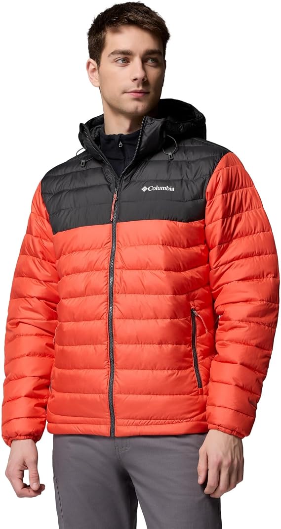 Columbia Men's Powder Lite 2 Hooded Jacket Hooded Puffer Jacket (pack of 1)